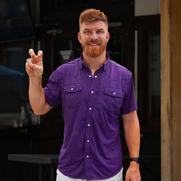 Andy Dalton wearing the short sleeve version