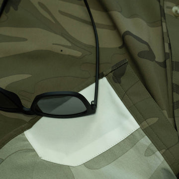 short sleeve camo shirt lens cleaner
