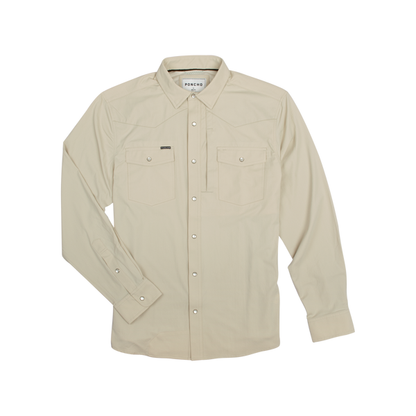 トップス YOKE / BIG FLAP LONG SHIRTS(BRICK BROWN) Left Coast Tee - Pima Cotton Long Sleeve Shirt - Best Luxury