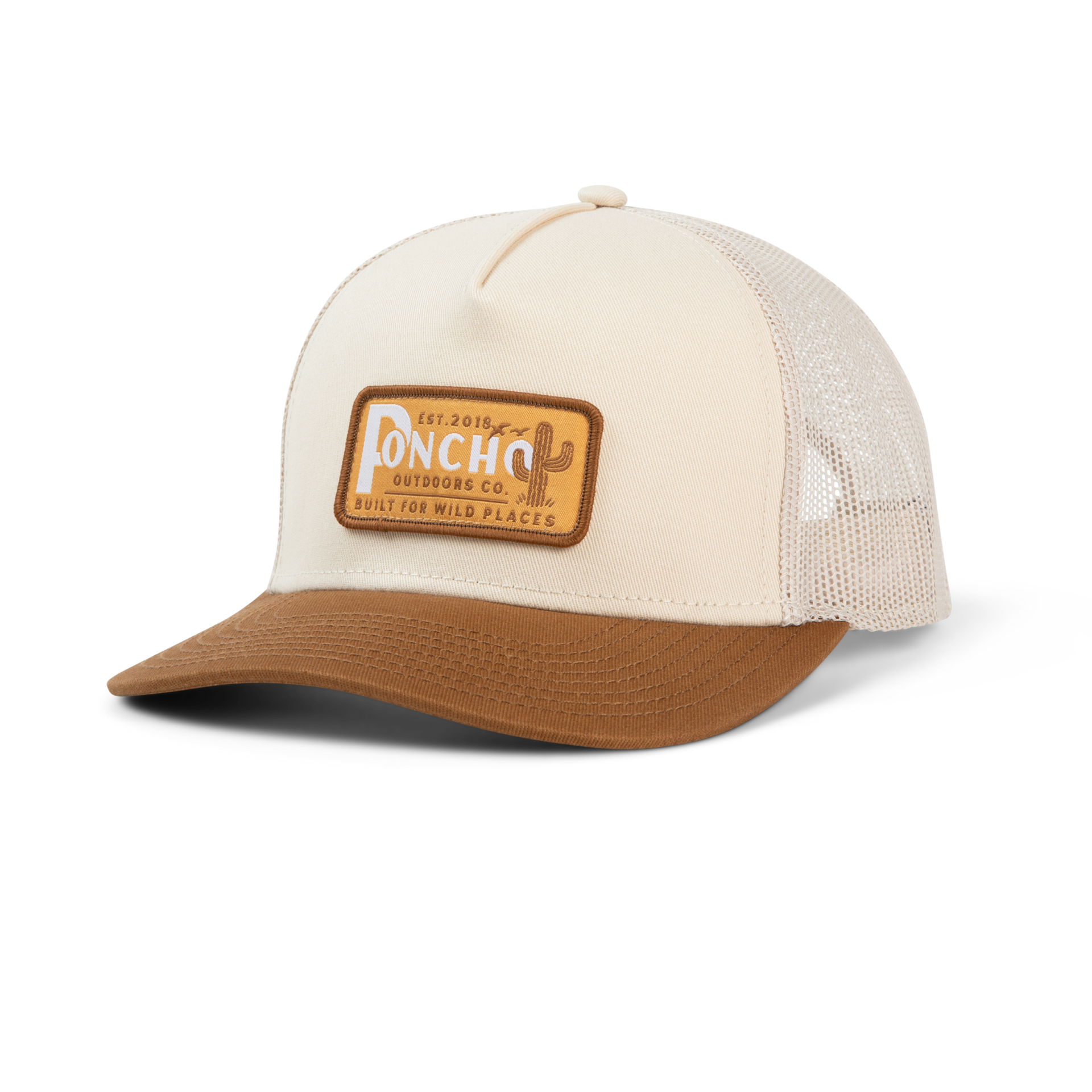 Poncho Outdoors Cactus Logo Hat