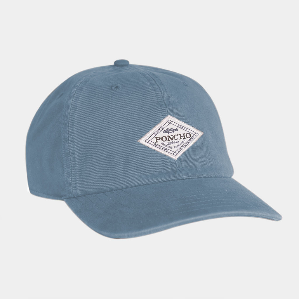 Lake Blue Diamond Patch Hat