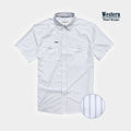 Product image of short sleeve striped shirt