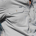 shirt close up - grey 