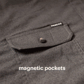 Close up photos of magnetic pockets 