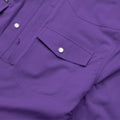 closeup of pearl snap chest pocket